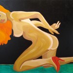 Jasmine - 2011 - cm 64x94 - Olio su pannello di legno - Gian Paolo Gazzola